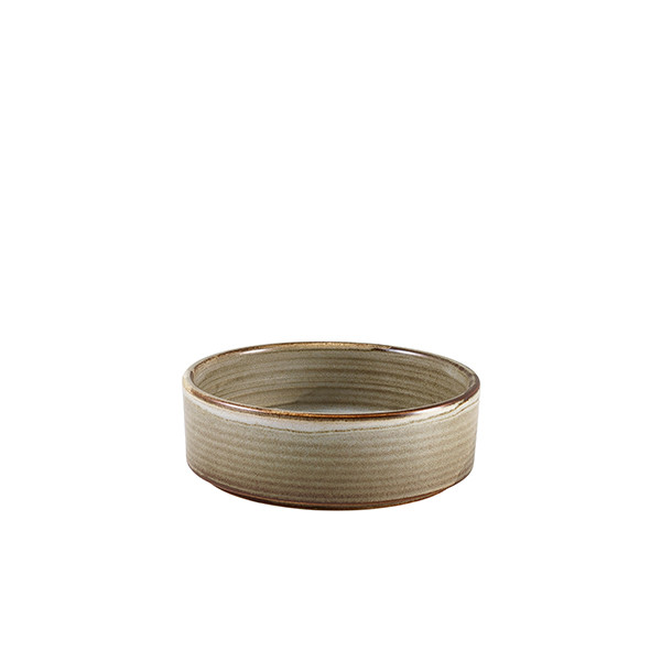 Terra Porcelain Grey Presentation Bowl For Hotel Events 13cm Pack of 6