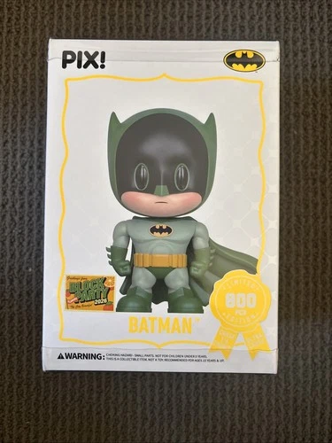 Thrilljoy PIX! Batman LE 800 pcs Block Party 2026 Exclusive MegaCon Orlando