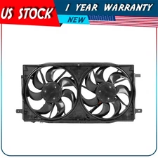 Engine Radiator Condenser Fan Assembly For 2021 2022 2023 2024 Ford Bronco
