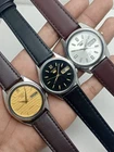 Lot of 3 Vintage Seiko 5 Automatic 7009&6309 Day-Date Men's Japanes Wristwatches