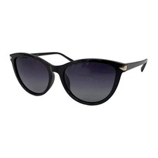 Sunglasses CentroStyle S0202 56 001 015 Black Grey Gradient 56 17 140