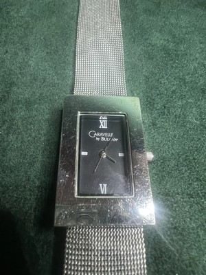 BULOVA Le Caravelle Damenarmbanduhr Quarz Mov. Schwarz Zifferblatt
