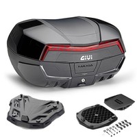 Givi V58NNB2 Bauletto 58LT Schwarz + Piastra Moto Guzzi V7 850 2025 2026