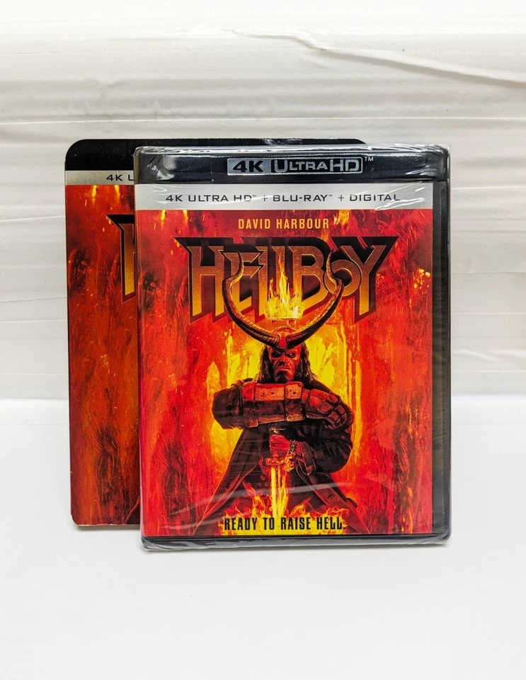Hellboy (4K Ultra UHD + Blu-ray + Digital) W/Slipcover RARE OOP BRAND NEW SEALED - Image 2 of 3