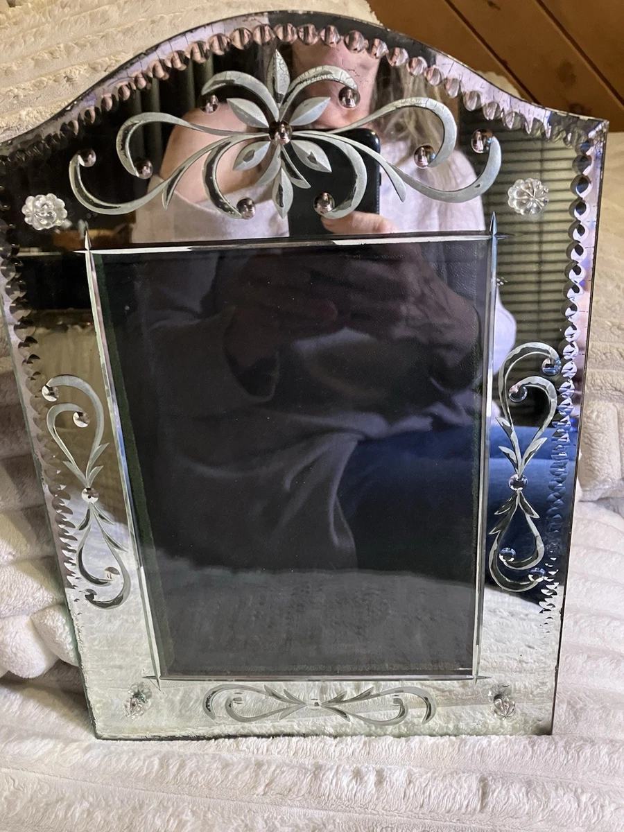Murano Mirror In Antique Mirrors for sale | eBay