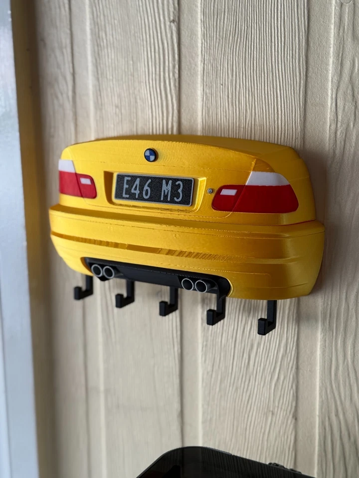 BMW 3 Series E46 M3 CSL Key Hanger / Wall Art - image 3 of 4