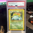 1999 Pokemon Venusaur 15/102 Base Set Holo Rare PSA 7