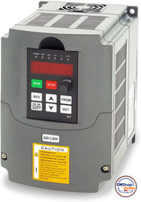 2.2kW 3HP VFD Variable Frequency Drive 220V 1-3 Phase Input 0-400Hz 10A Motor