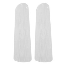 2 Pcs Ceiling Fan Blade Replacement Decorative Wood Grain Blades