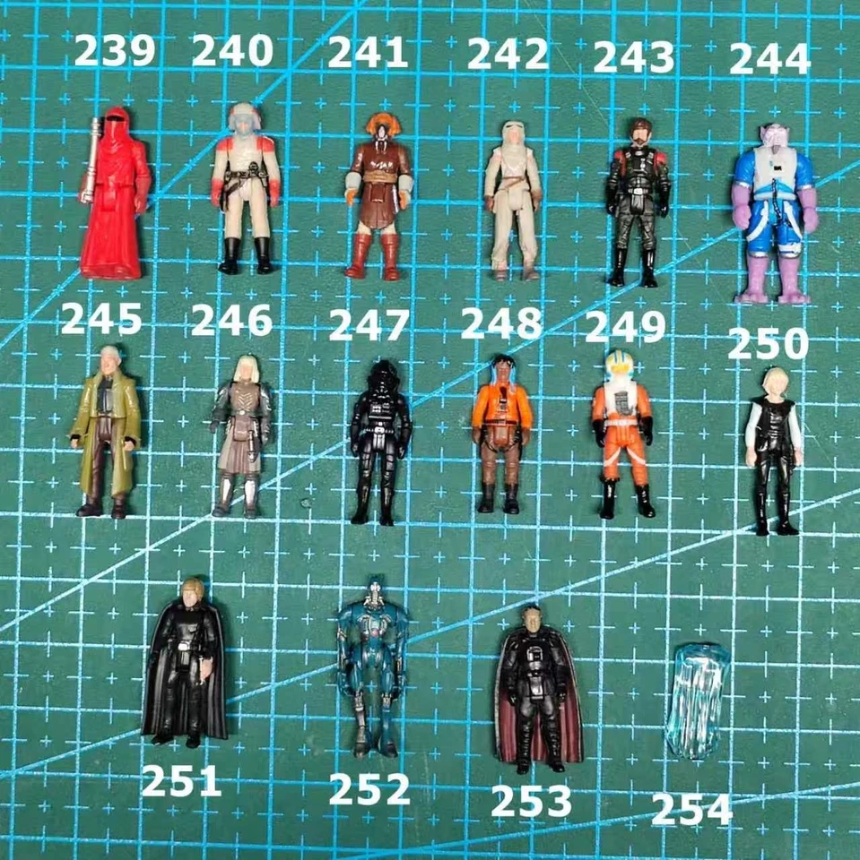 RARO CHASE 242x Star Wars Micro Galaxy Squadron Mini Figuras/Máquinas - Tú eliges Foto 2 de 4