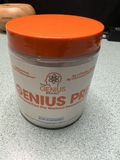 The Genius Brand, Pre Workout Powerhouse, Blue Rasberry, 11.35 oz