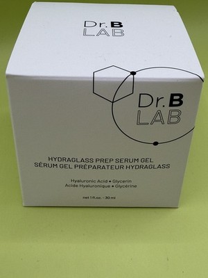 Dr. B Lab Hydraglass Prep Serum Gel 1 oz / 30 ml Hyaluronic Acid -NIB New in Box