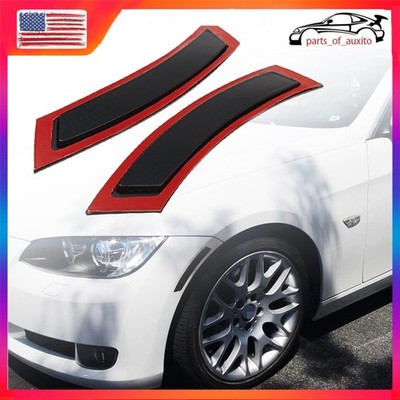 For BMW E92 E93 3 Series 2DR 2007-13 Front Bumper Smoke Reflector Side Marker