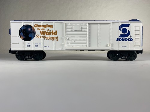 MTH RAILKING 30-74086, VAGÓN DE CAJA SONOCO, NUEVO EN CAJA | Condition: New