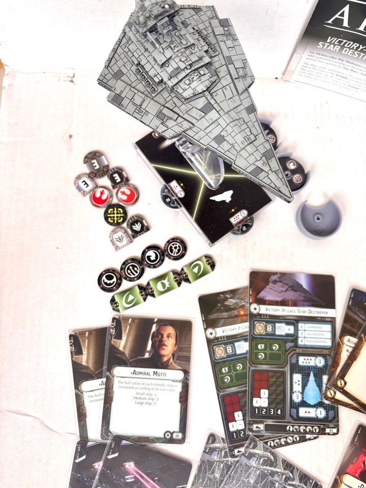 Star Wars Armada Dual Imperial Victory Class Star Destroyers Used | eBay