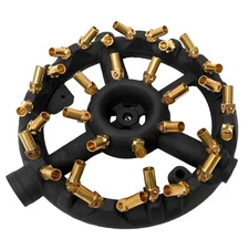 Outdoor Gas Stove with 32 Brass Tips -Jet Burner Perfect for Camping, Turkey ...