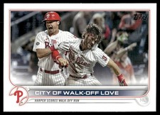 2022 Topps #321 City of Walk-Off Love MLB Baseball