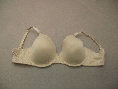 40C Maidenform Womens Beige Lined Underwired Back Closure Demi Bra 9K