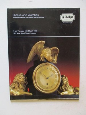 Phillips: CLOCKS, AND WATCHES, INCLUDING SCIENTIFIC INSTRUMENTS AND BAROMETERS 1