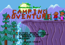 Berenstain Bears Camping Adventure - Sega Genesis Game Only