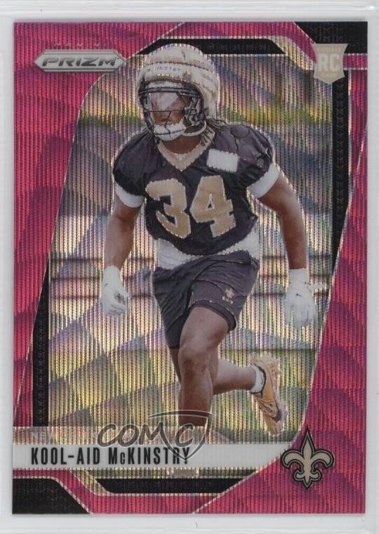 2024 Panini Prizm Rookies Pink Wave Prizm Kool-Aid McKinstry #363 3m0