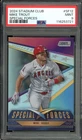 Mike Trout Card 2024 Stadium Club Special Forces (pop 4) #SF12 PSA 9