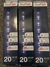 GloFish LED Light Stick For Fish Aquariums Up to 20 Gal 3 Light Modes BluWht Mag