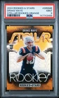 Drake Maye /25 Rookie Orange Stellar Rookies 2024 Rookies & Stars RC MINT PSA 9
