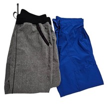 Mixed Lot Scrub Pants PM Petite Gray Cherokee Infinity Blue Cytron Silk