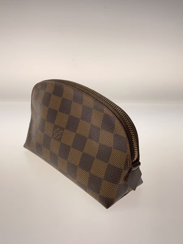 LOUIS VUITTON Pochette Cosmetic PM Damier Ebene BRW PVC BRW - Bild 2 von 6