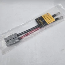 Spartan Power Battery Cable w/Quick Connect 1ft 2AWG 120A and 3/8″ Ring Terminal