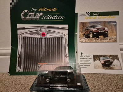 1/43 Jeep Grand Cherokee Del Prado Ultime Voiture Classique Collection + Mag - Photo 1/3