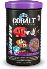 COBALT AQUATICS MARINE OMNI FLAKES PREMIUM FISH PROBIOTICS FOOD 5 OUNCE