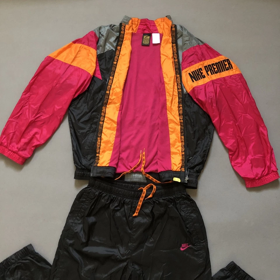 Chándal y pantalón cortavientos Nike PREMIER vintage de los años 90 para hombre talla (L) Foto 2 de 4