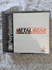 Metal Gear Solid Playstation One PS1 1998 CIB Complete Black Label Tested L@@K!