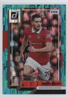 2022-23 Panini Donruss Teal 129/199 Diogo Dalot #165 pe8