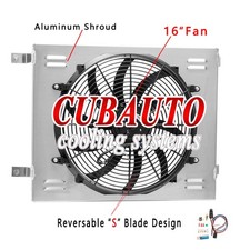 Aluminum Shroudfan For 63-69 64 65 66 Dodge Dartcharger Coronet Plymouth Savoy