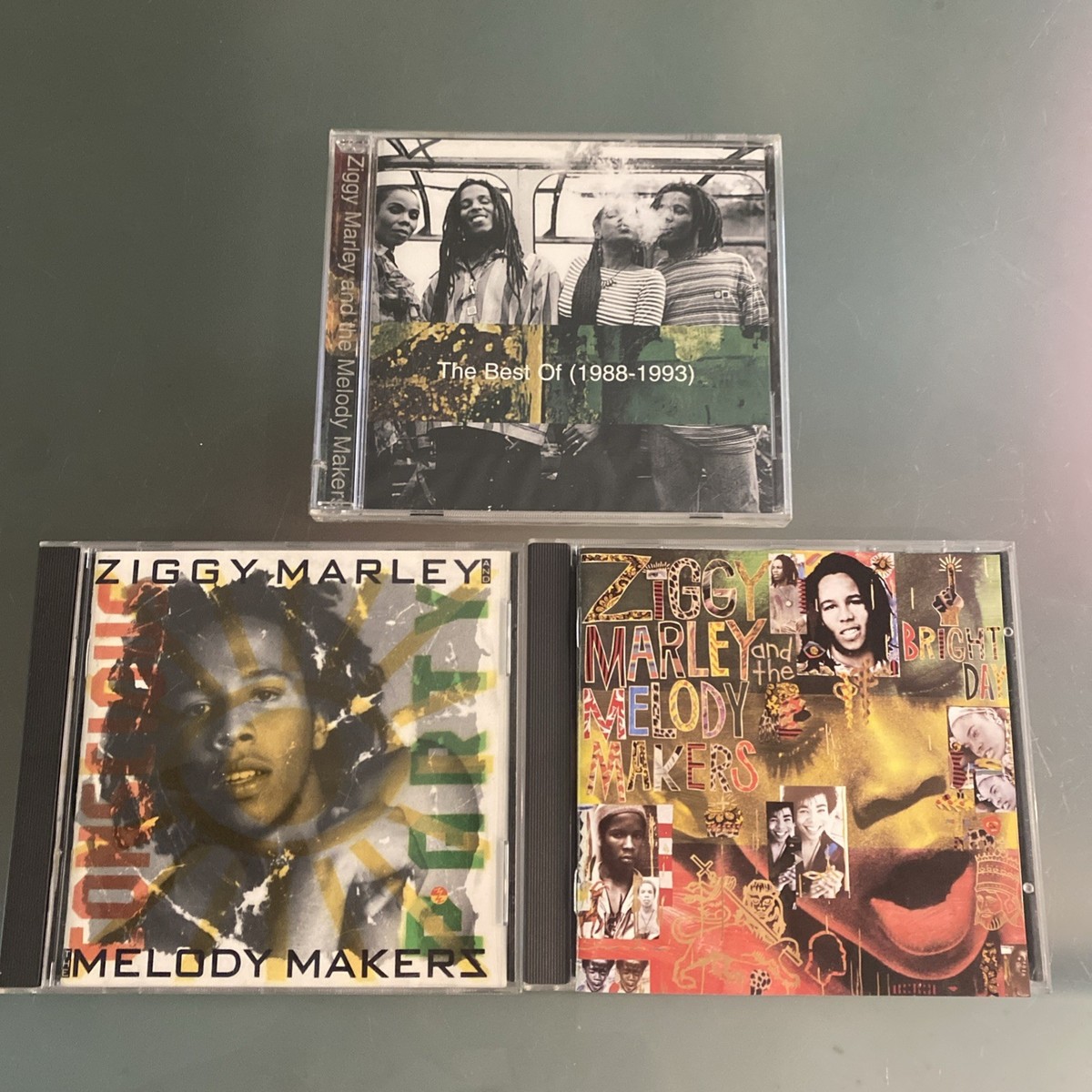 Ziggy Marley & The Melody Makers 3 LOT: The Best Of NEW, Bright