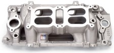Edelbrock Rpm Air-gap Intake Manifold For Big Block Chevy Dual Quad Oval Port
