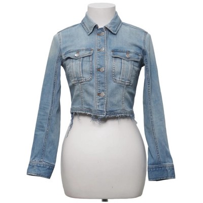 J.Crew, Jeansjacke, Damen, Größe: XXS, Blau, Baumwolle/Elasthan/Polyester #71C