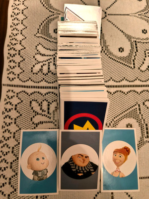 PANINI stickers Despicable Me 4 complete set of 180 sticker