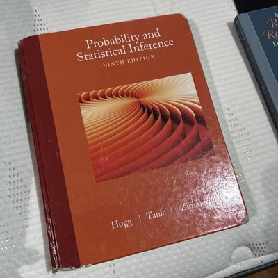 Probability and Statistical Inference 9th Edition Textbook by Hogg & Zimmerman
