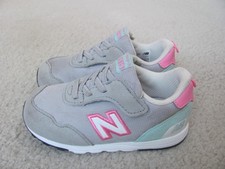Scarpe da ginnastica New Balance 515 bambino/ragazza grigio e rosa bambino taglia 7