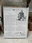 WW2 Luftwaffe Battle of Britain ace General Adolf Galland signed Detail Sheet