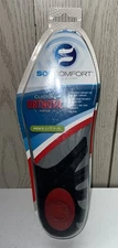 SOF COMFORT Custom Orthotic Insoles Men's Size 7-13 Structured Full Foot Comfort