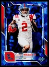 2025 Bowman Chrome University Sapphire Football Harrison Wallace III #157