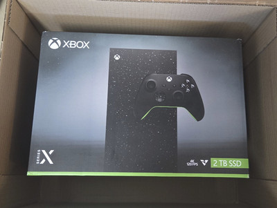Microsoft Xbox Series X Konsole   2 TB Galaxy Black Special Edition NEU & OVP
