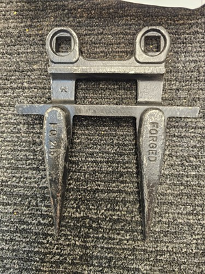 #ad #ad FQ215 Forged Two Prong Universal Guard 6 1 2 Inch Length x 6 Inch Width $21.74