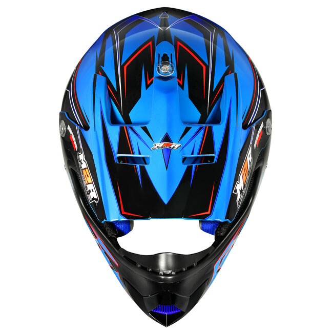 M2R X2.6 Sector MX HELMET Blue *NEW* Motorbike Motorcycle YAMAHA