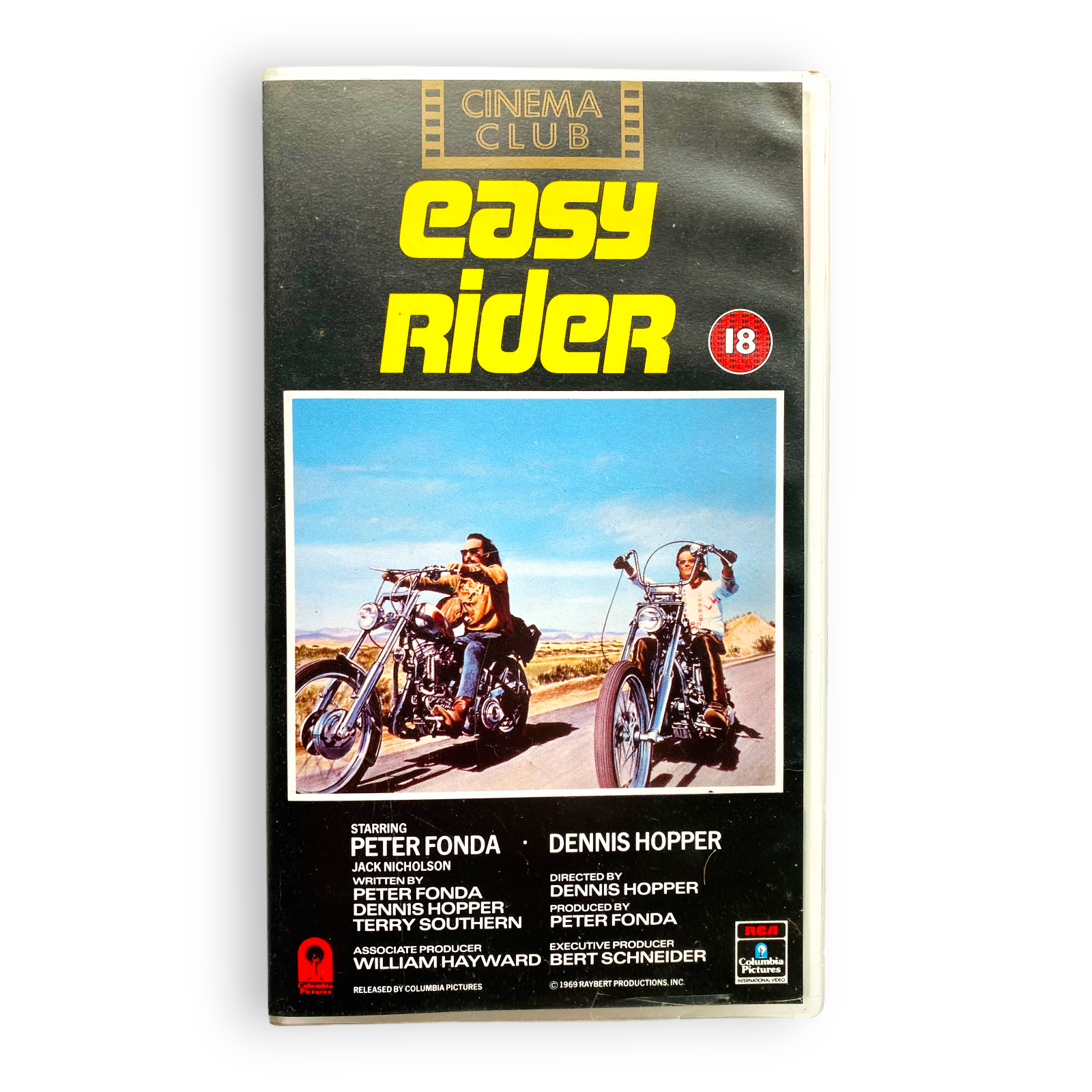 Easy Rider ( VHS Video Tape)  Peter Fonda, Dennis Hopper & Jack Nicholson 1969